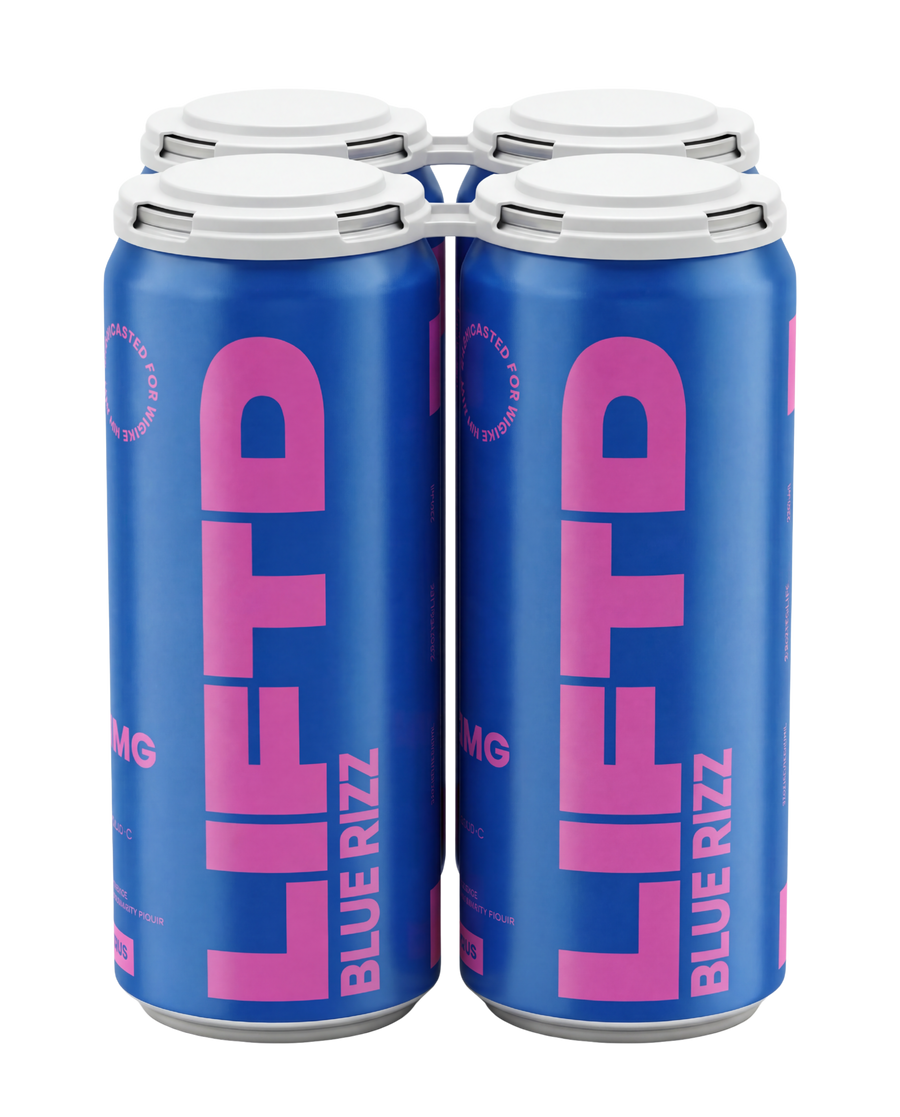 Blue Rizz LIFTD hemp-derived THC beverage