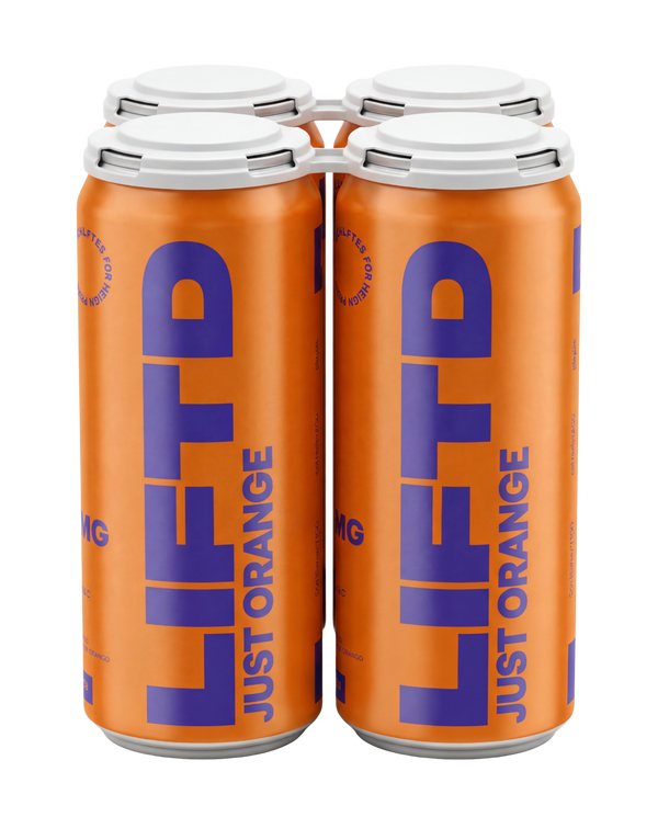 Just Orange LIFTD hemp-derived THC beverage