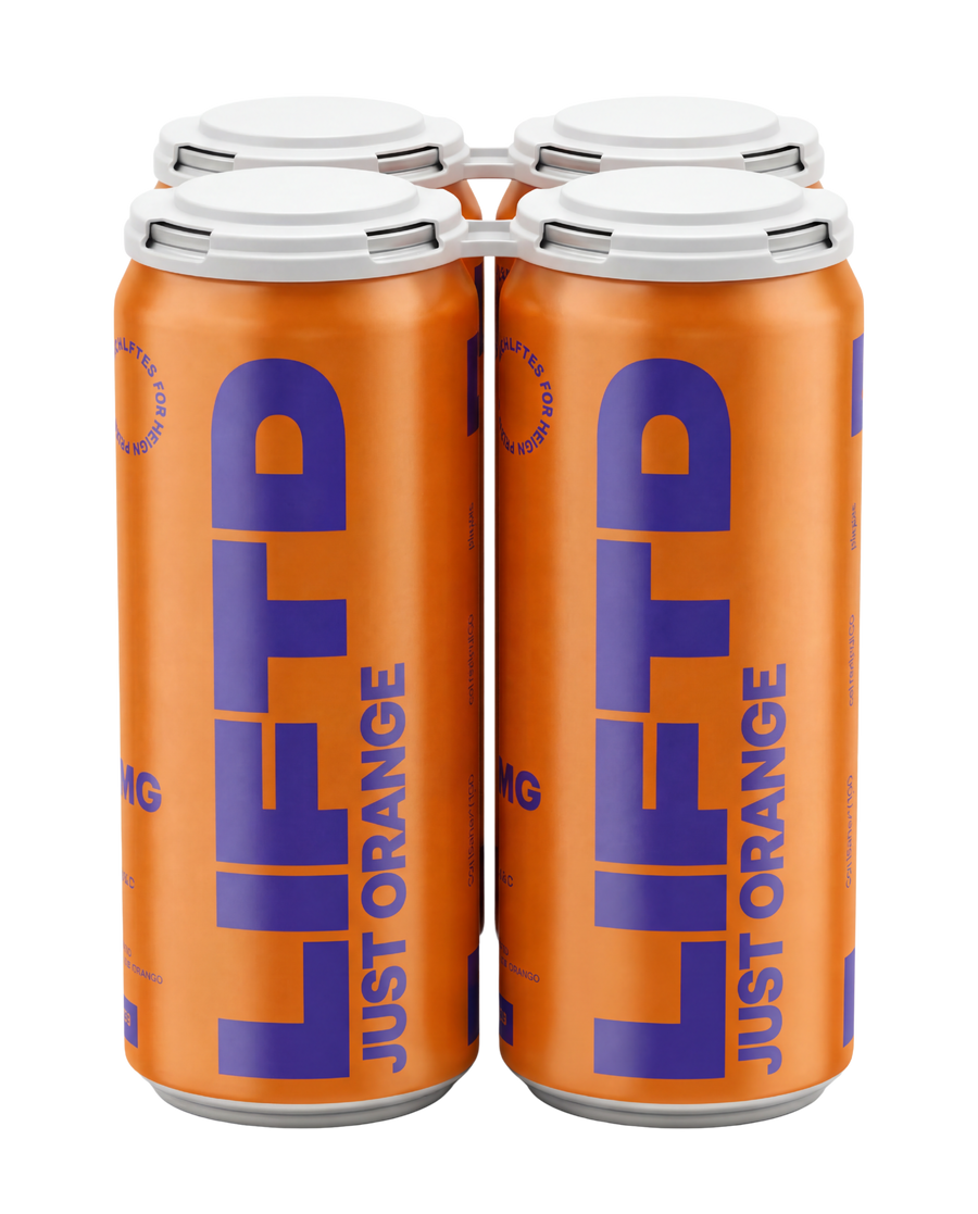 Just Orange LIFTD hemp-derived THC beverage