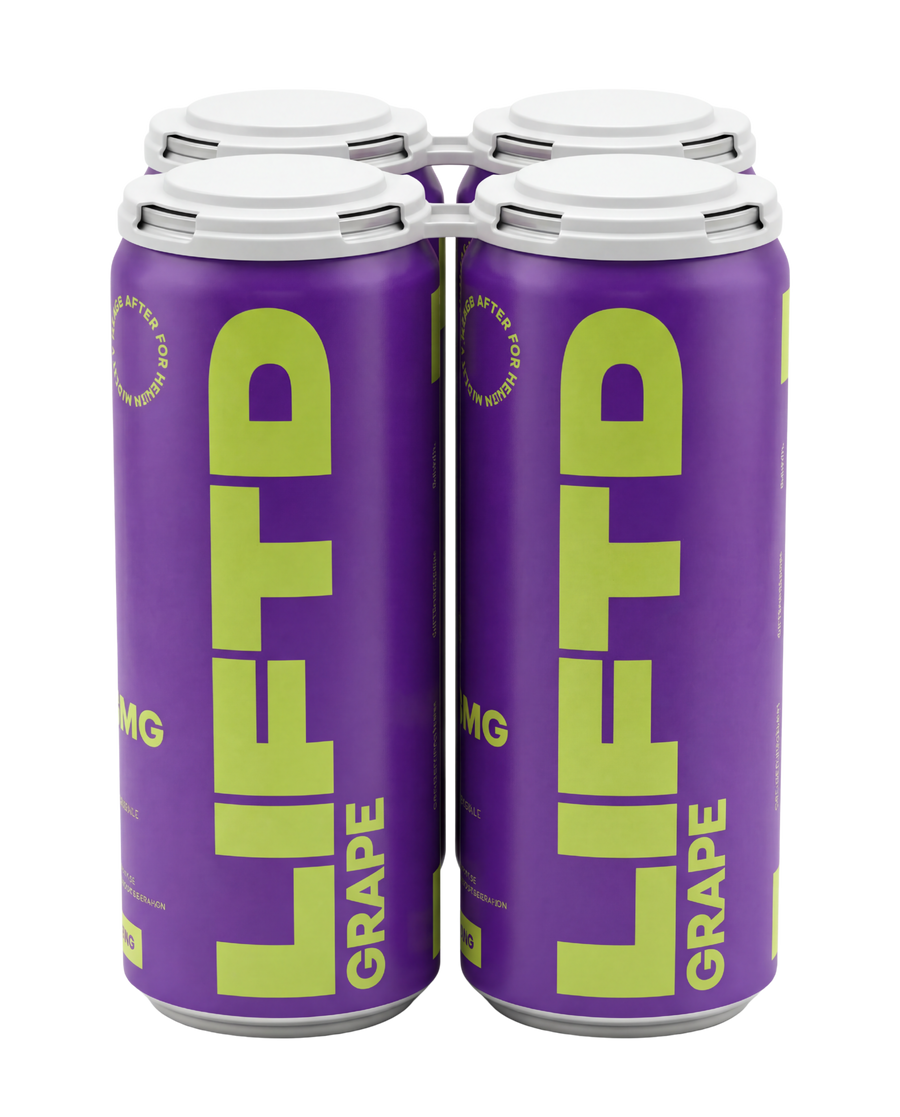 Grape LIFTD hemp-derived THC beverage
